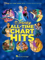 Disney All-Time Chart Hits piano sheet music cover